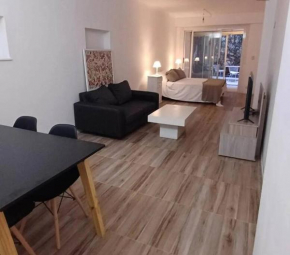 Espacioso y moderno departamento con patio